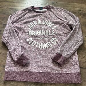 Jack & Jones Maroon Sweater XXL